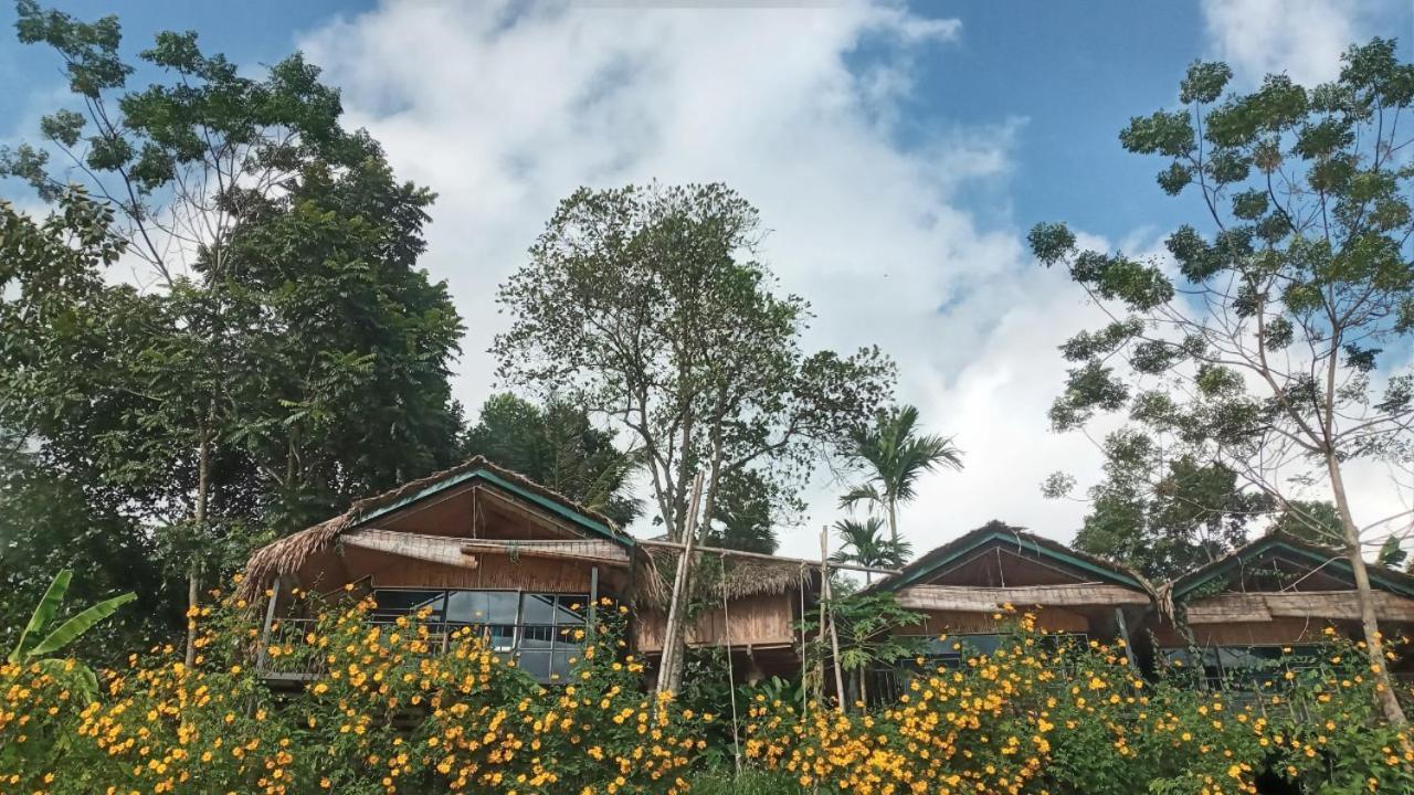 Вилла Puluong Bamboo Huong Ba Thuoc Экстерьер фото